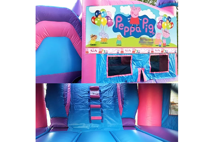 Peppa Pig bounce house with water slide  FWZ337