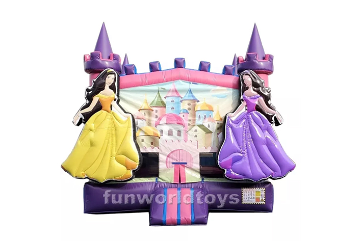 Princess inflatable bounce house FWC277