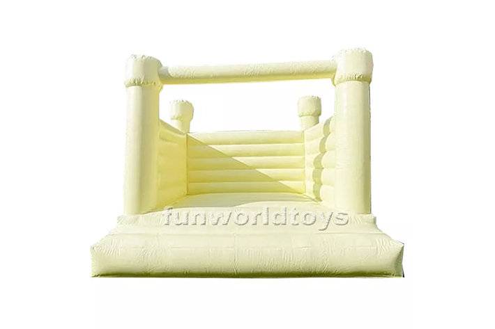 Commercial factory yellow wedding bounce castle FWW22
