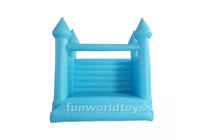 Inflatable white wedding bounce house FWW11