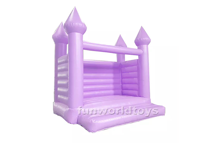 Pink inflatable wedding bounce house FWW12