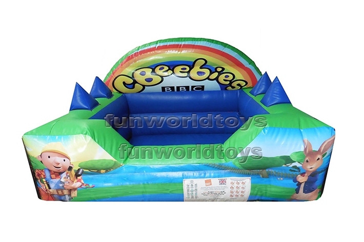 Inflatable Toddlers Cbeebies Ballpond/pool FWG59