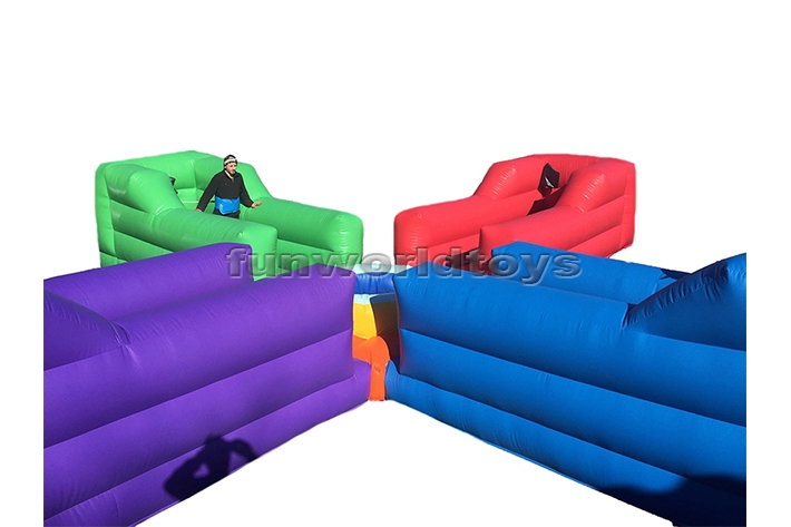 Inflatable Hungry Hippo Chow Down Game FWG55