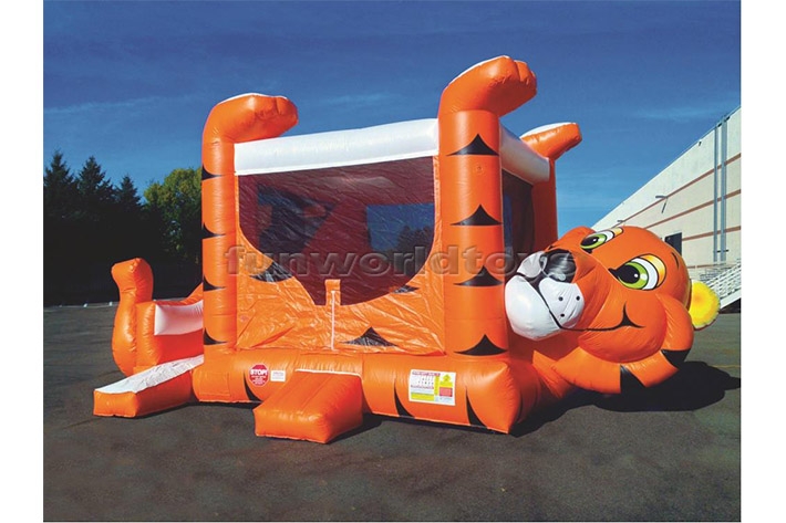 Orient Inflatables Custom Jungle Tiger Bounce House FWZ366