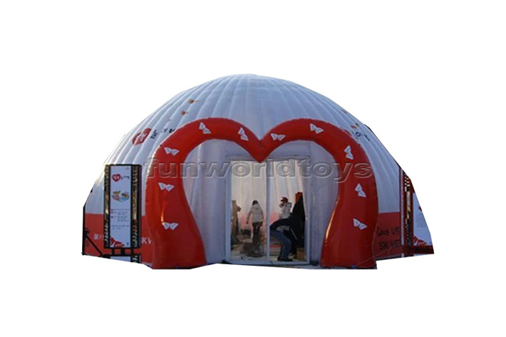 Heart Shape Inflatable Tent FWT24