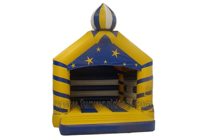 Inflatable Blue Castle Bounce House FWC290