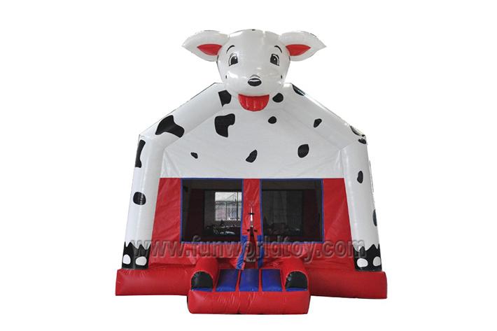 White Spotted Dog Bouncer FWC289