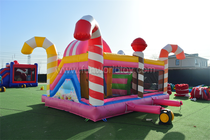 Inflatable Candy Bouncy Slide​ FWC384