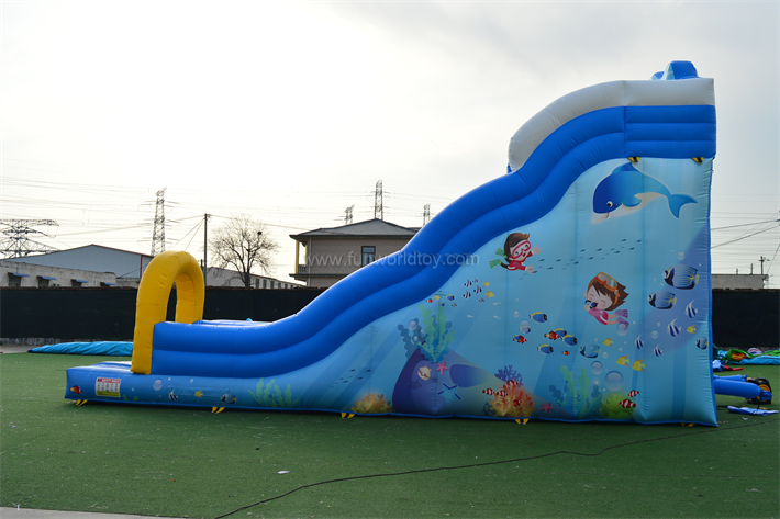 Mermaid Inflatable dry Slide FWD273