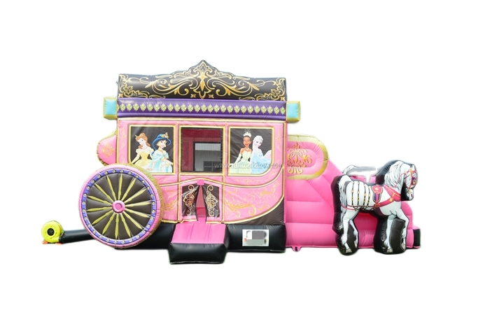 Princess Carriage Jumping Castle FWZ392
