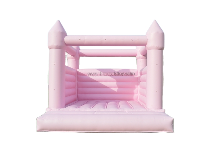 Inflatable Pink Wedding Bounce House FWW48