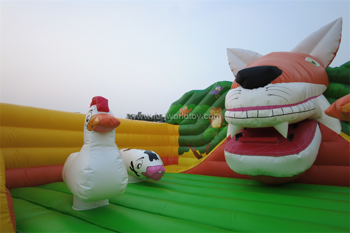 Fox Inflatable Bouncy Fun City FWF135