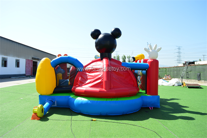 Mickey Mouse Inflatable Toddler Park FWF145