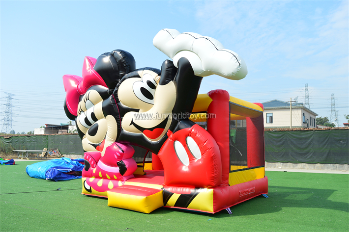 Mickey and Minne Bouncy Castle FWC401