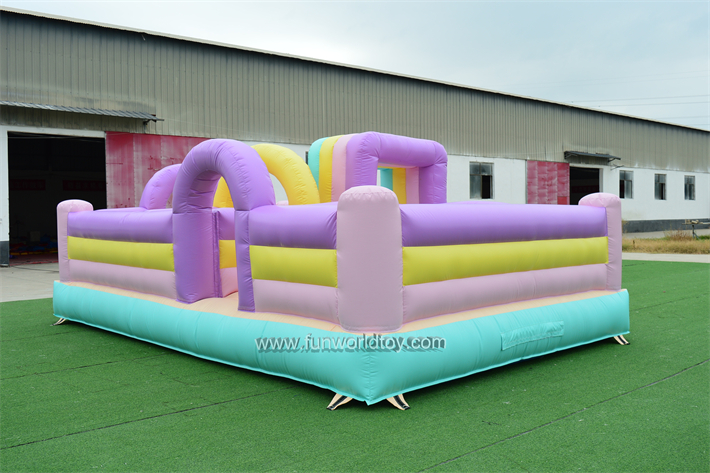 Macaron Inflatable Theme Park FWF155