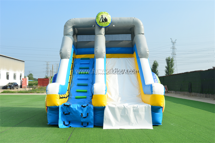 Inflatable Cylindrical Slide FWS411