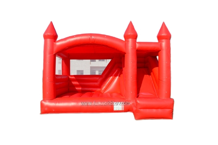 Red Wedding Bouncy Castle FWW53