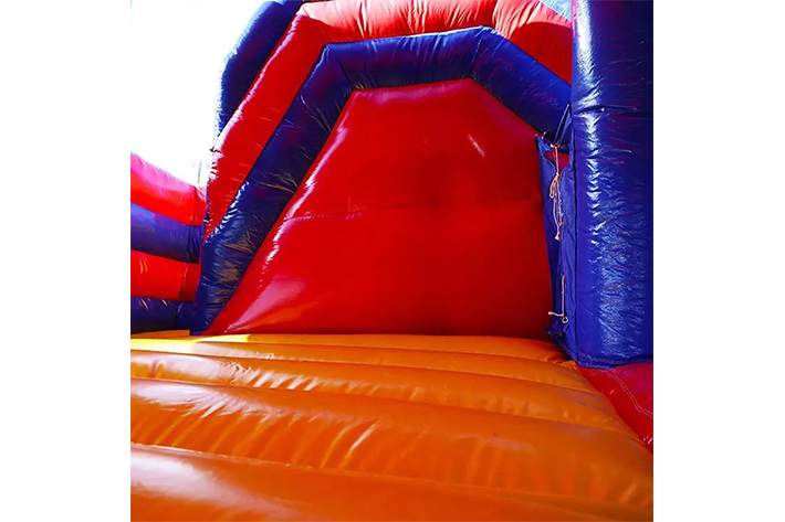 Spider man bounce house with slide FWZ298