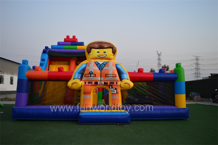 Lego Theme Inflatable Playground FWF163