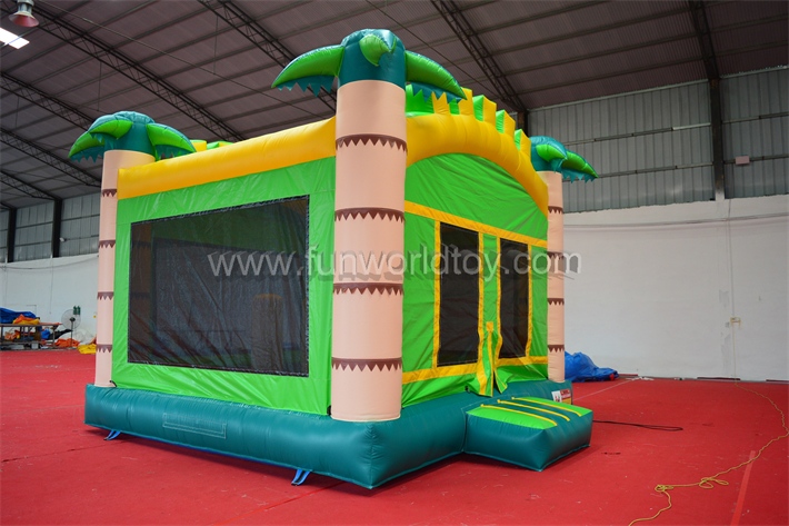 Inflatable Palm Tree Bounce House FWC406