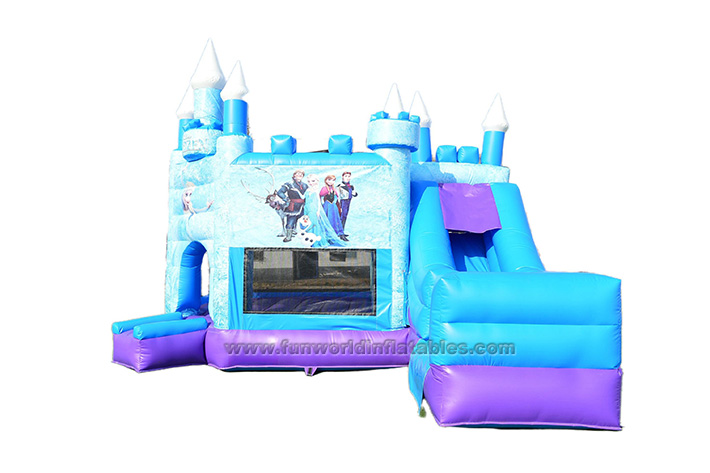 Frozen Bounce House With Slide FWZ391