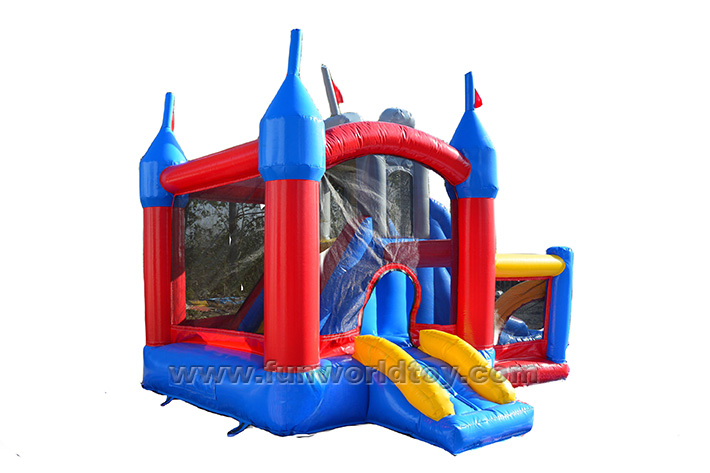 Inflatable Bouncy Castle With Slide FWZ435