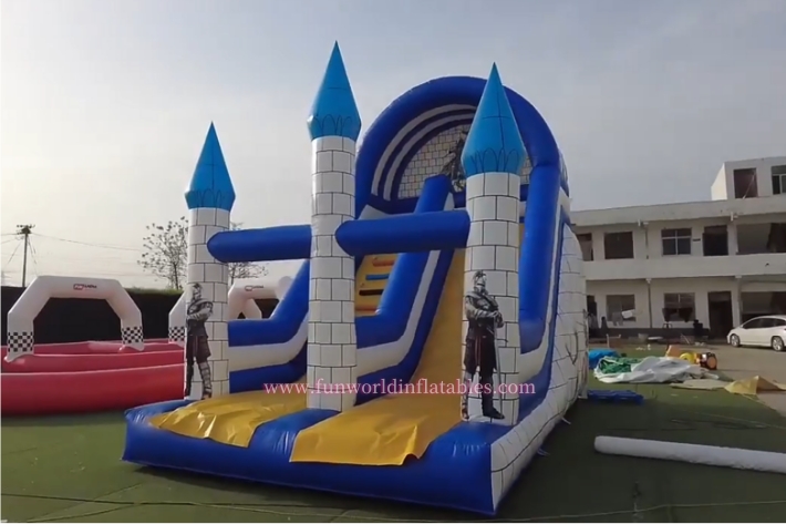 Inflatable Dry Knight Slide FWD298