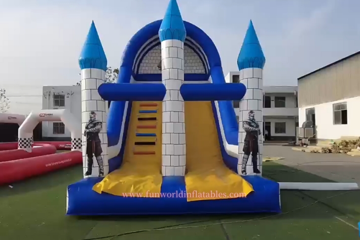 Inflatable Dry Knight Slide FWD298