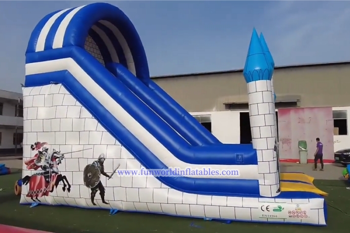 Inflatable Dry Knight Slide FWD298