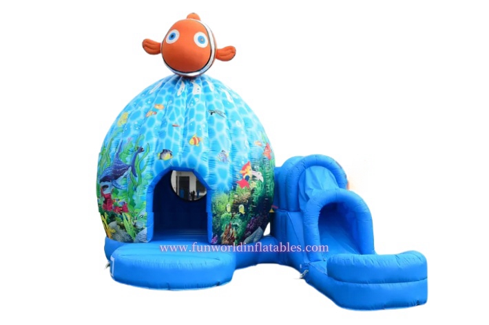 Hot Clownfish Inflatable Moon Jump FWZ453