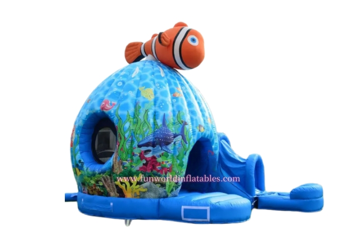 Hot Clownfish Inflatable Moon Jump FWZ453