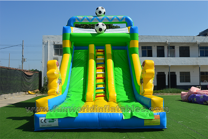 Inflatable football Dry Slide FWD282A