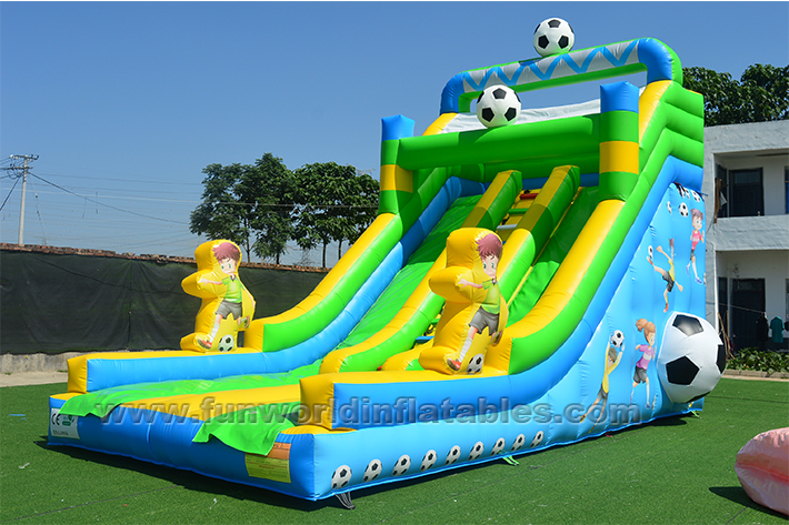 Inflatable football Dry Slide FWD282A