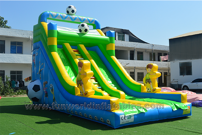 Inflatable football Dry Slide FWD282A