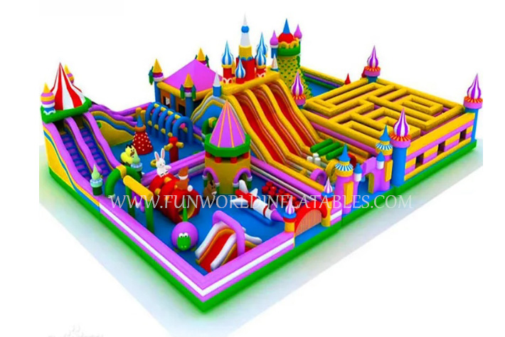 Inflatable Big Theme Maze Park FWF176