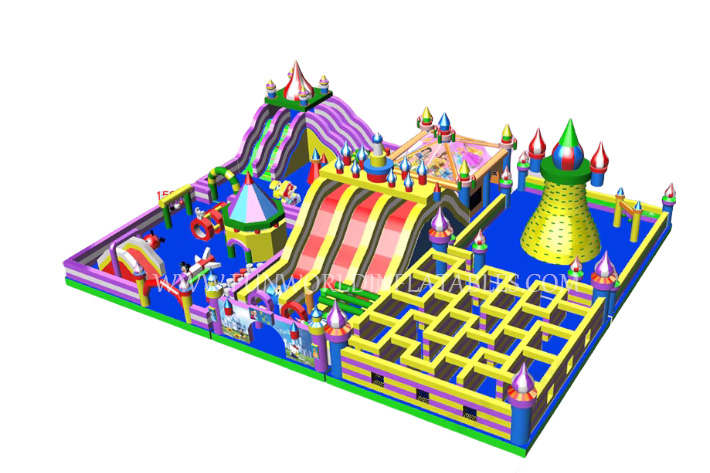 Inflatable Big Theme Maze Park FWF176