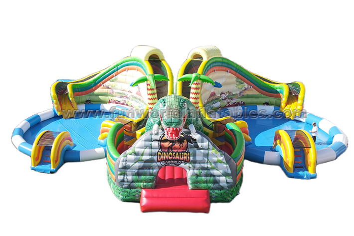 Dinosaur Inflatable Water Park FWF172