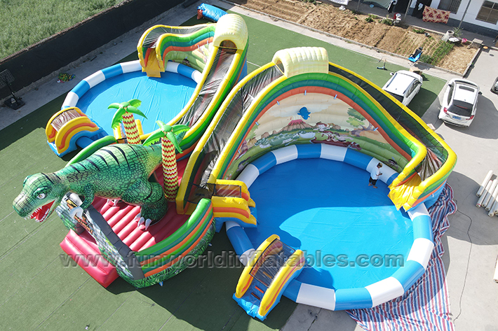 Dinosaur Inflatable Water Park FWF172