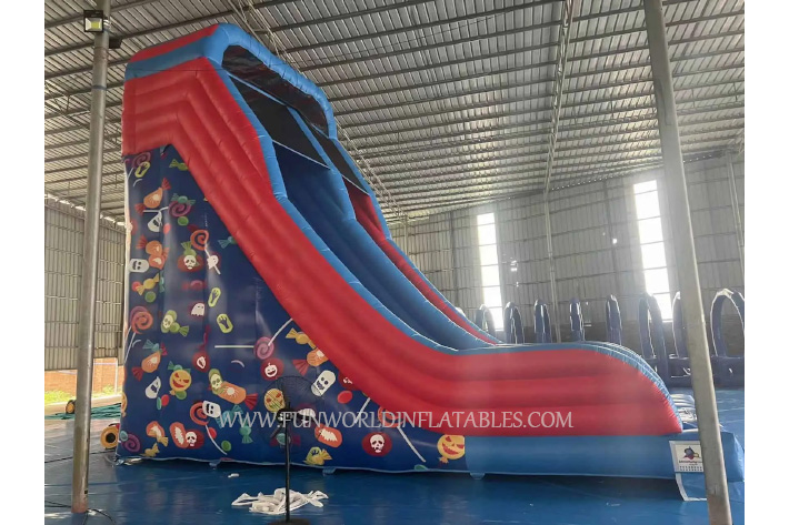 Inflatable Halloween Theme Slide FWS426