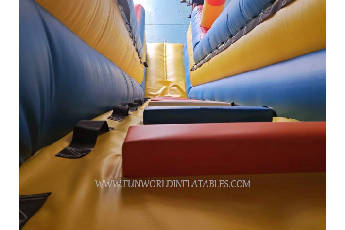 Color Dry Slide Inflatable with Arch FWS424