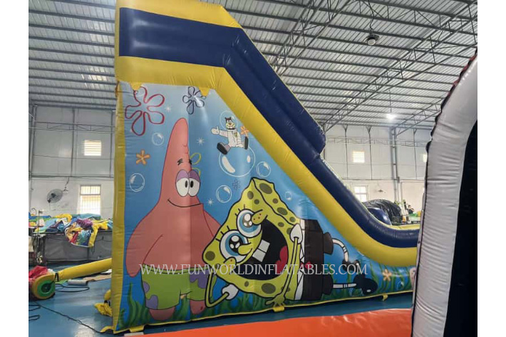 Inflatable SpongeBob Slide FWS422