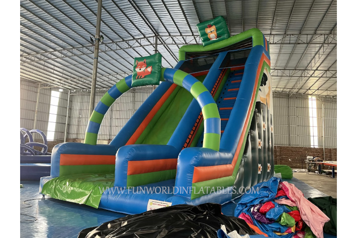 Inflatable Animal Bounce with Slide FWS421