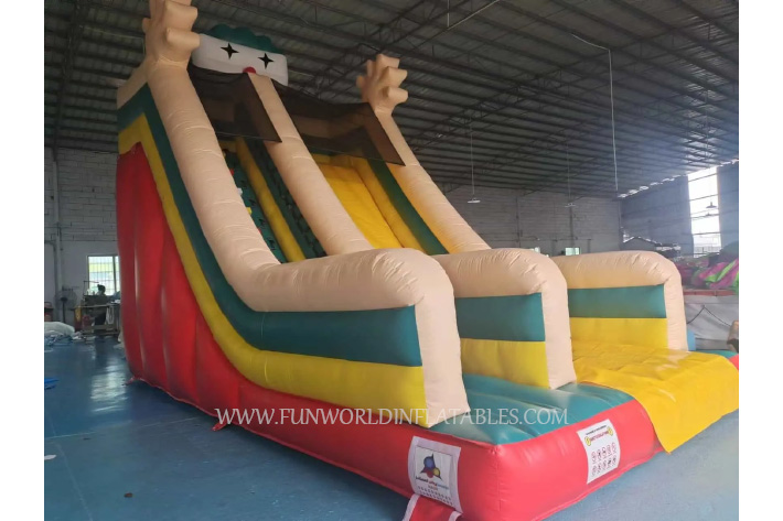 Funny Player Bounce Inflatable with Slide FWS420