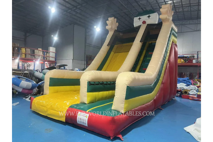 Funny Player Bounce Inflatable with Slide FWS420