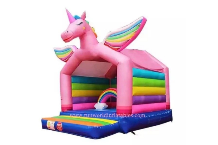 Unicorn Inflatable Bounce House FWC411