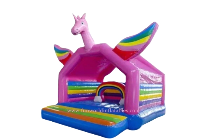 Unicorn Inflatable Bounce House FWC411