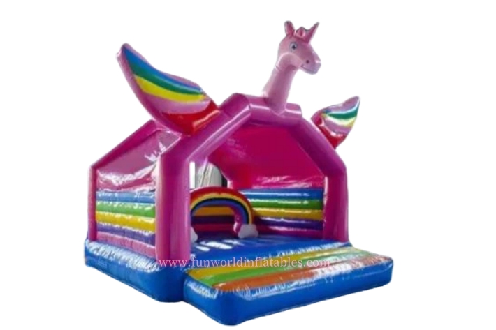 Unicorn Inflatable Bounce House FWC411