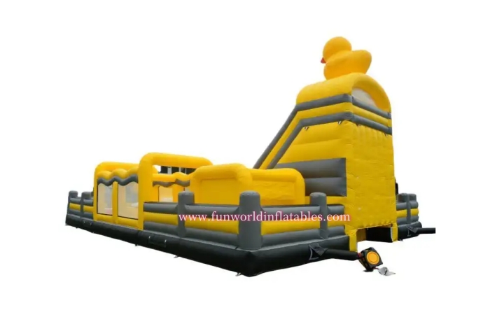 Yellow Duck Inflatable Playground FWF177