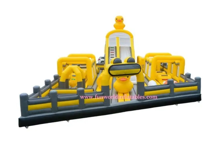 Yellow Duck Inflatable Playground FWF177