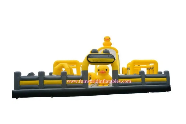 Yellow Duck Inflatable Playground FWF177